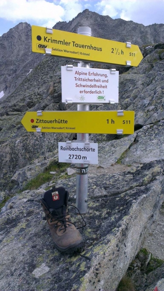 Der Baak Dogwalker Nubukstiefel hat seine Zuverlässigkeit auch im alpinen Gelände unter Beweis gestellt